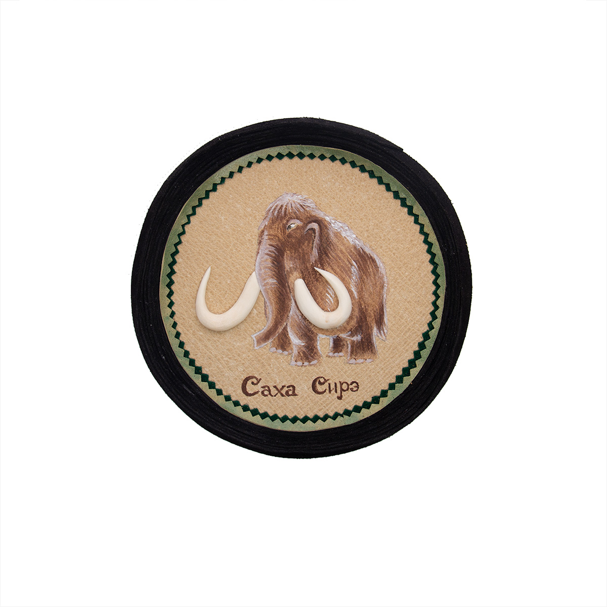 Панно круглое "Мамонт"